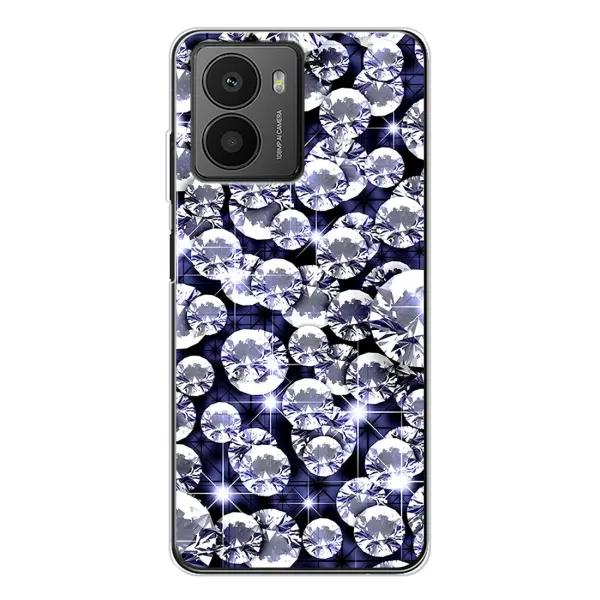 Чехол с рисунком «Бриллианты» для HMD Fusion