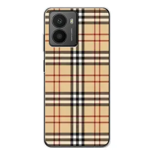 Чехол с рисунком «Burberry стиль» для HMD Fusion