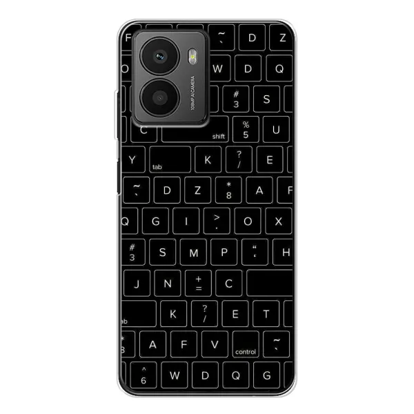 Чехол с рисунком «Клавиатура» для HMD Fusion