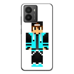 Чехлы для HMD Fusion (Персонажи Майн Крафт) (Мальчик в голубом)