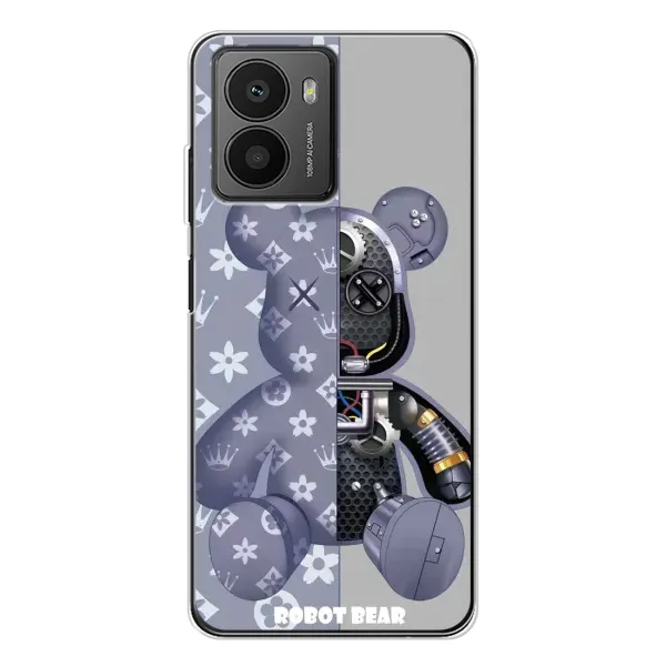 Чехол с рисунком «Медведь Louis Vuitton» для HMD Fusion