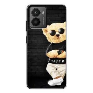 Чехол с рисунком «Мишка в очках» для HMD Fusion