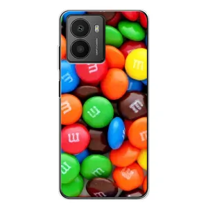 Чехол с изображением вкусной еды для HMD Fusion (Разноцветные M&M'S)