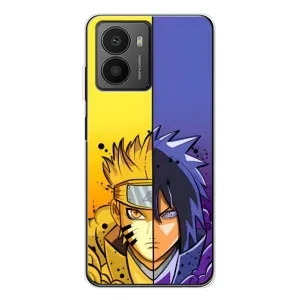 Купить Чохли на телефон з принтом Anime для HMD Fusion (Naruto Vs Sasuke)