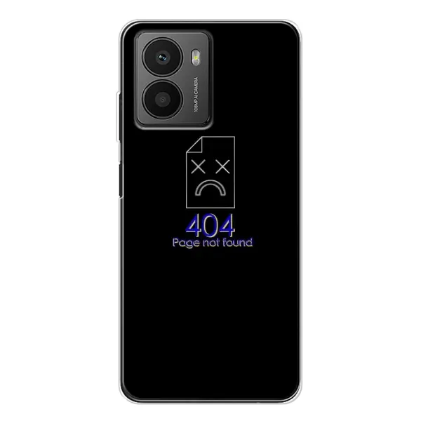 Чехол с рисунком «Ошибка 404» для HMD Fusion