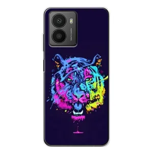 Силіконовий бампер з картинкою звірів для HMD Fusion (Тигр-Арт)