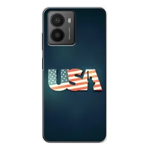 Чехол Флаг USA для HMD Fusion (USA)
