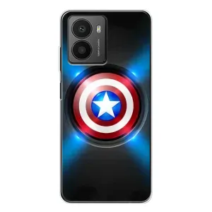 Чехол с Щитом Капитана Америки на HMD Fusion (Яркий Щит Капитана)
