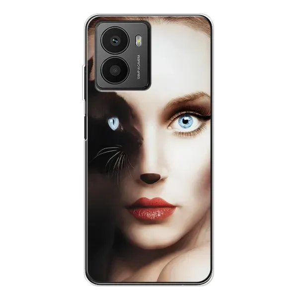 Чехол с рисунком «Женщина кошка» для HMD Fusion Чехол с рисунком «Женщина кошка» для HMD Fusion