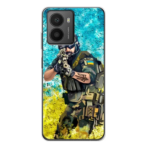 Чехол с рисунком «ЗСУ  Воин» для HMD Fusion