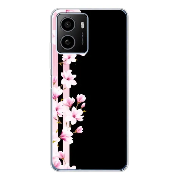 Чехол с рисунком «Цветочки» для HMD Pulse Plus