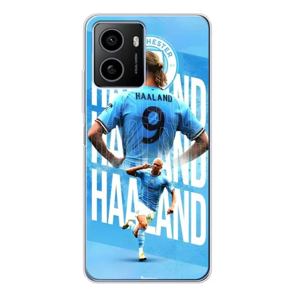 Чехол с рисунком «Erling Haaland» для HMD Pulse Plus