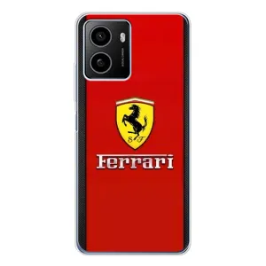 Силиконовый бампер с картинкой машины на HMD Pulse Plus (Ferrari Logo)