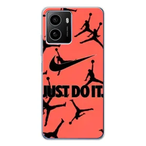 Силиконовый Чехол Nike Air Jordan на Пульс Плюс (Just Do It)