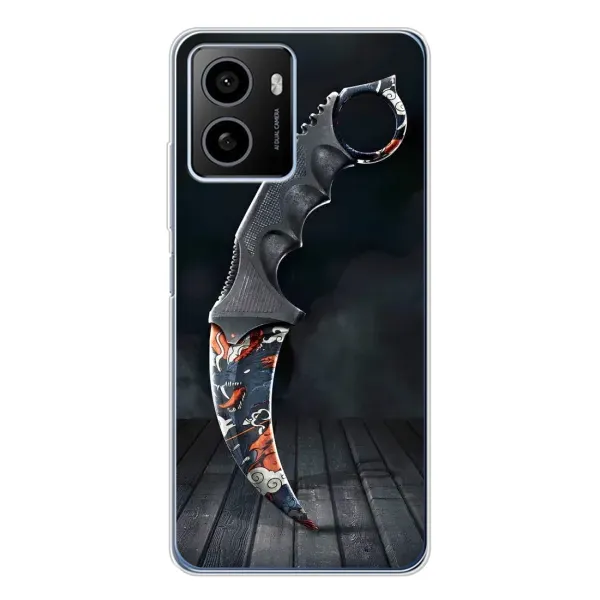 Чехол с рисунком «Кинжал КС ГО» для HMD Pulse Plus Чехол с рисунком «Кинжал КС ГО» для HMD Pulse Plus