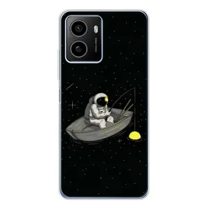 Силіконовый Чохол з принтом "Космонавти" на HMD Pulse Plus (Космонавт на рибалці)