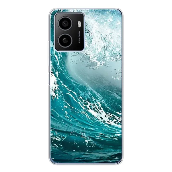 Чехол с рисунком «Морская волна» для HMD Pulse Plus Чехол с рисунком «Морская волна» для HMD Pulse Plus