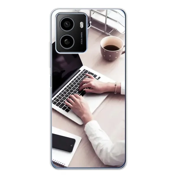 Чехол с рисунком «Офисный работник» для HMD Pulse Plus
