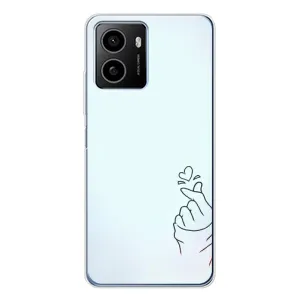 Чехлы (Знак сердечка) на HMD Pulse Plus (Сердце на голубом)