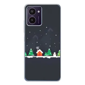 Силіконовий бампер на різдво для HMD Pulse Pro (Місто зимове)