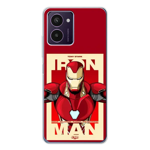 Чехол с рисунком «Iron man» для HMD Pulse Pro Чехол с рисунком «Iron man» для HMD Pulse Pro
