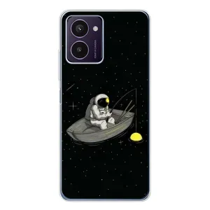 Силиконовый Чехол с принтом "Космонавты" на HMD Pulse Pro (Космонавт на рыбалке)