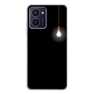 Чехол с картинками на черном фоне для HMD Pulse Pro (Лампочка)