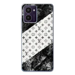 Чехол Стиль Louis Vuitton на HMD Pulse Pro (LV на белом)