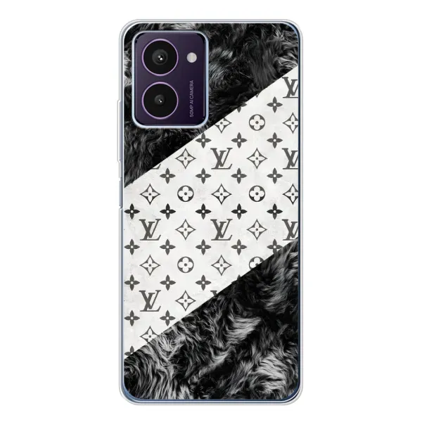 Чехол с рисунком «LV на белом» для HMD Pulse Pro