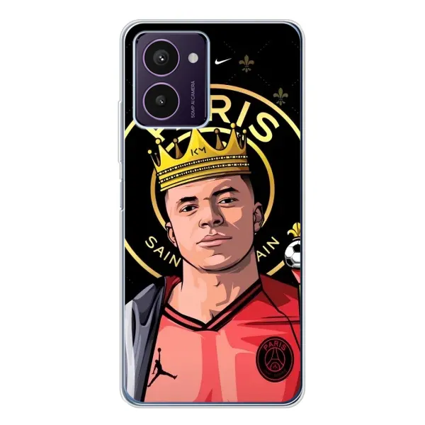 Чехол с рисунком «Mbappe King» для HMD Pulse Pro Чехол с рисунком «Mbappe King» для HMD Pulse Pro