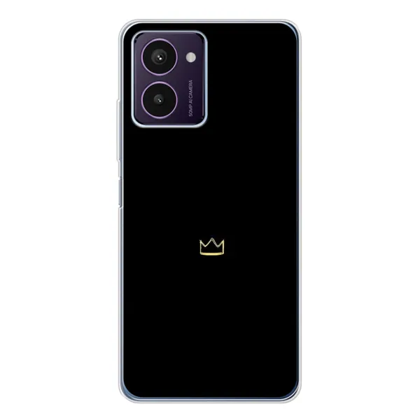 Чехол с рисунком «Мини корона» для HMD Pulse Pro