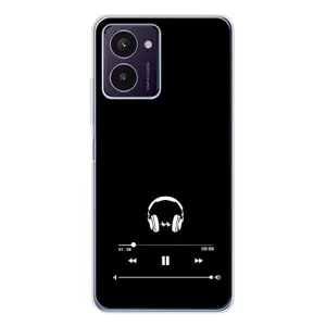 Чехол с картинками на черном фоне для HMD Pulse Pro (Плеер)