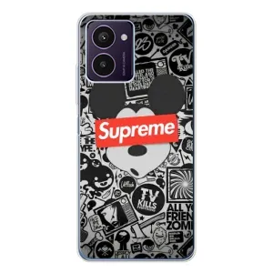 Чехол с Брендами одежды на Пульс Про (Supreme Маус)