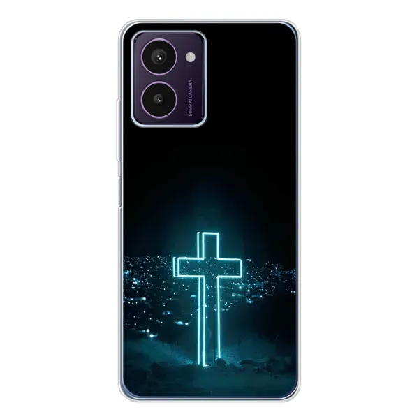 Чехол с рисунком «Яркий Крест» для HMD Pulse Pro Чехол с рисунком «Яркий Крест» для HMD Pulse Pro