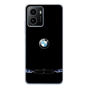 Силиконовый бампер с картинкой машины на HMD Pulse (Черный BMW)