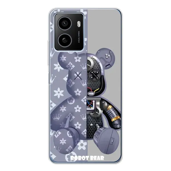 Чехол с рисунком «Медведь Louis Vuitton» для HMD Pulse