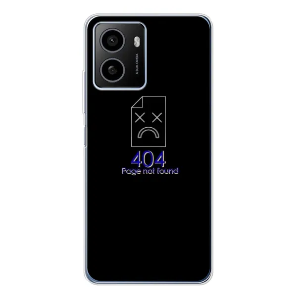 Чохол з малюнком «Помилка 404» для HMD Pulse Чохол з малюнком «Помилка 404» для HMD Pulse