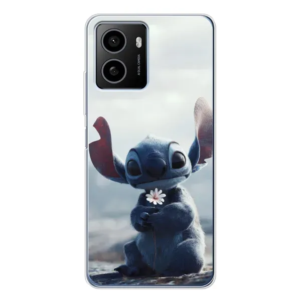 Чехол с рисунком «Стич с цветочком» для HMD Pulse Чехол с рисунком «Стич с цветочком» для HMD Pulse