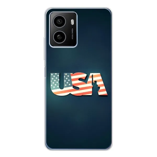 Чехол с рисунком «USA» для HMD Pulse