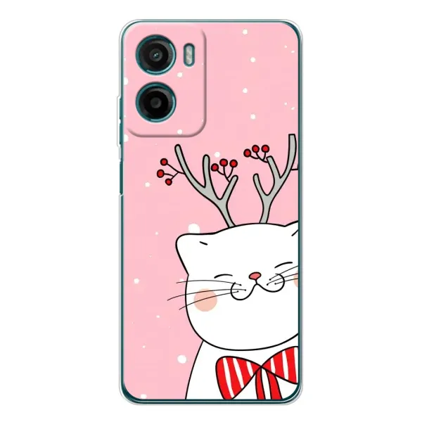 Чехол с рисунком «Зимний кот» для HMD Vibe2 Чехол с рисунком «Зимний кот» для HMD Vibe2