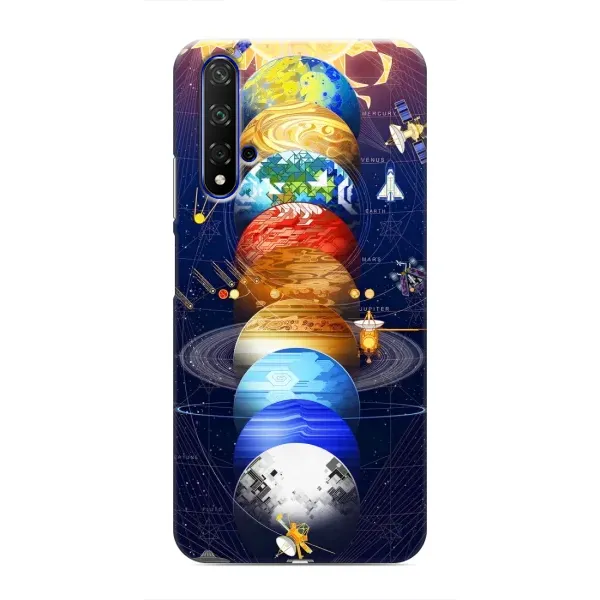 Чехол с рисунком «Арт планети» для Huawei Honor 20 Чехол с рисунком «Арт планети» для Huawei Honor 20