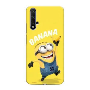 Мультяшный принт на Чехол для Хуавей Хонор 20 (Banana)