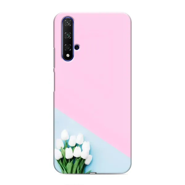 Чехол с рисунком «Белые тюльпаны» для Huawei Honor 20 Чехол с рисунком «Белые тюльпаны» для Huawei Honor 20