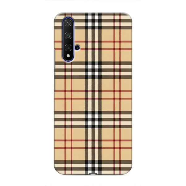 Чехол с рисунком «Burberry стиль» для Huawei Honor 20 Чехол с рисунком «Burberry стиль» для Huawei Honor 20
