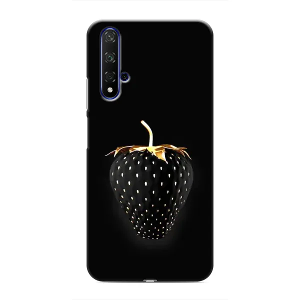 Чехол с рисунком «Чёрная клубника» для Huawei Honor 20 Чехол с рисунком «Чёрная клубника» для Huawei Honor 20