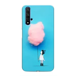 Дівчачий Чохол для Huawei Honor 20 (Дівчинка з хмаринкою)