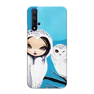 Чохли з принтом СОВИ для Huawei Honor 20 (Дівчинка Сова)
