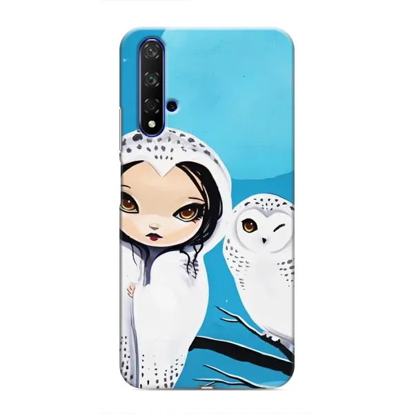 Чехол с рисунком «Девочка Сова» для Huawei Honor 20 Чехол с рисунком «Девочка Сова» для Huawei Honor 20