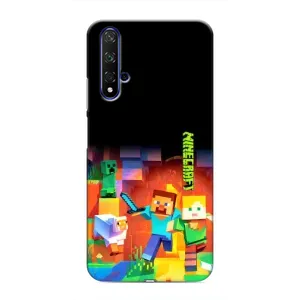 Чохли для Huawei Honor 20 (Персонажі МайнКрафт) (Герой Майнкрафт)