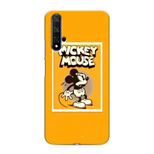 Чехлы с принтом Микки Маус на Huawei Honor 20 (Испуганный Микки)